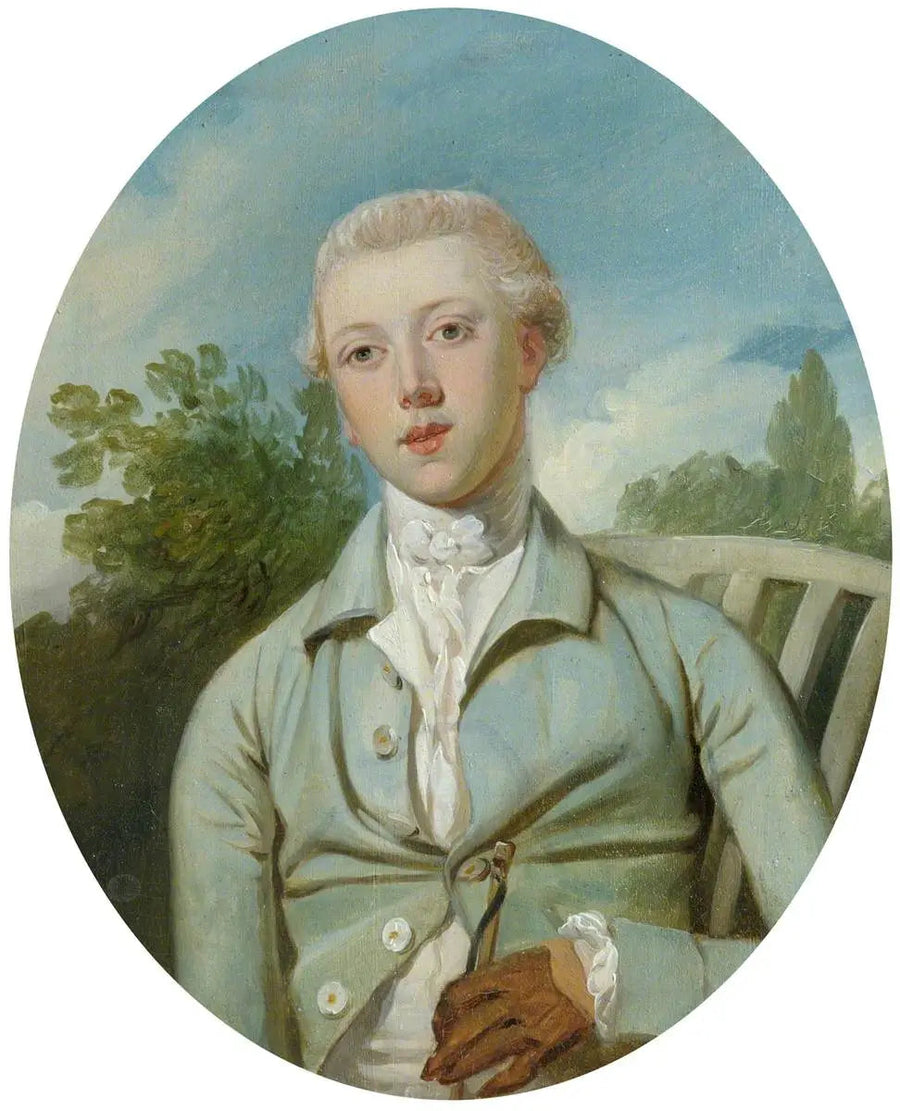 Porträtt av en gentleman (förmodligen William Pitt) - Thomas Gainsborough