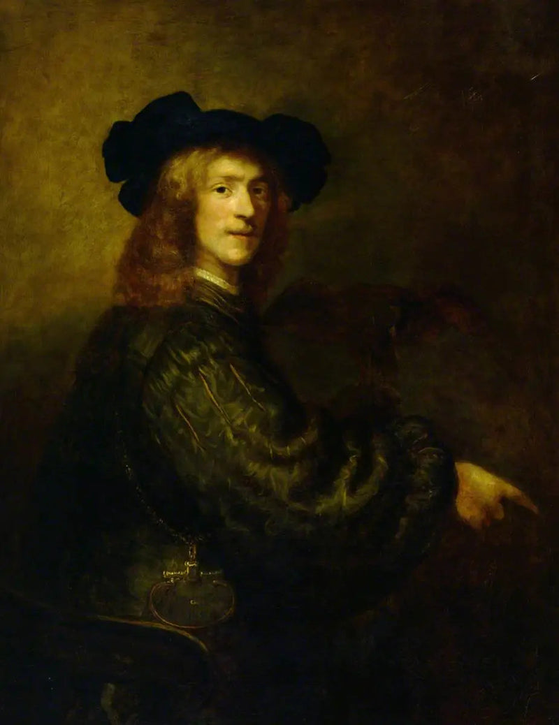 Porträtt av en gentleman - Rembrandt