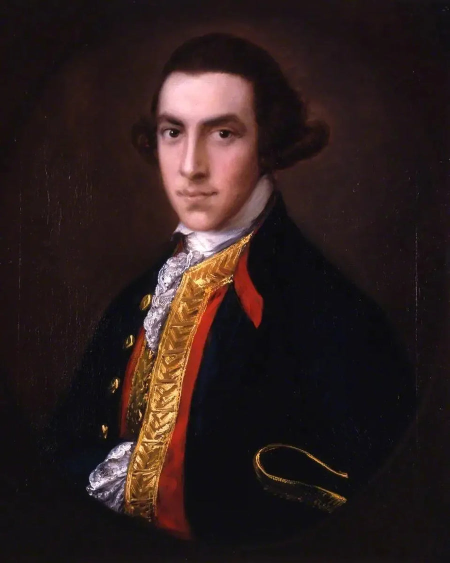 Porträtt av en gentleman - Thomas Gainsborough