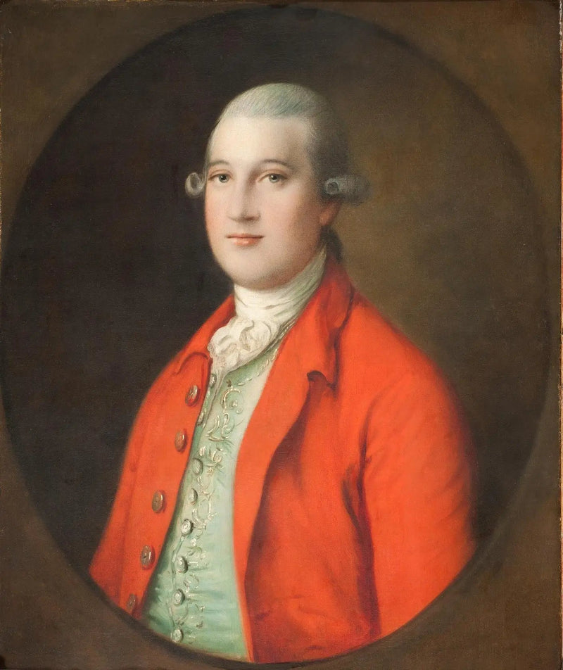 Porträtt av en gentleman - Thomas Gainsborough