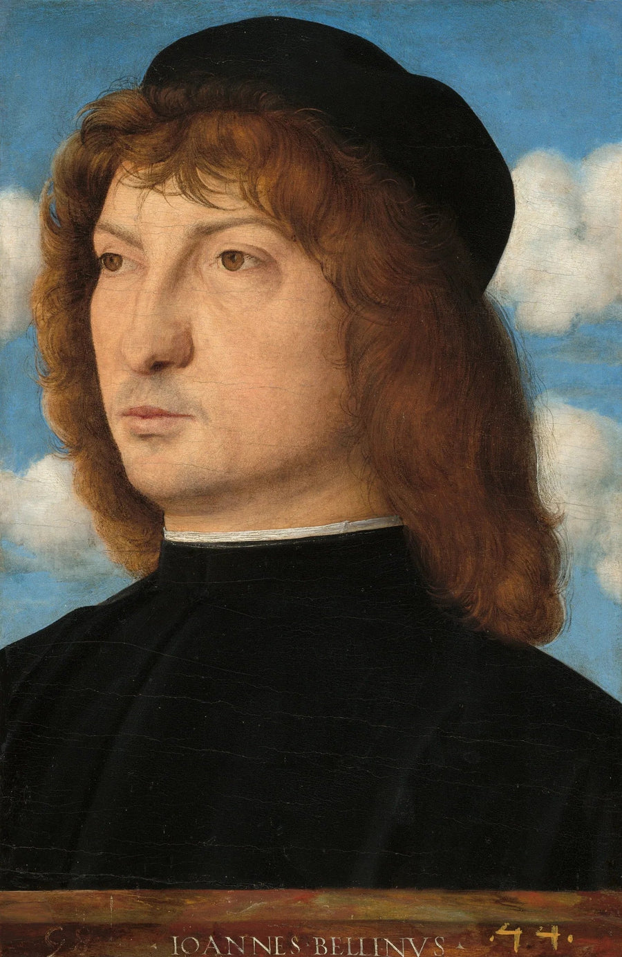Venetiansk gentlemanporträtt - Giovanni Bellini