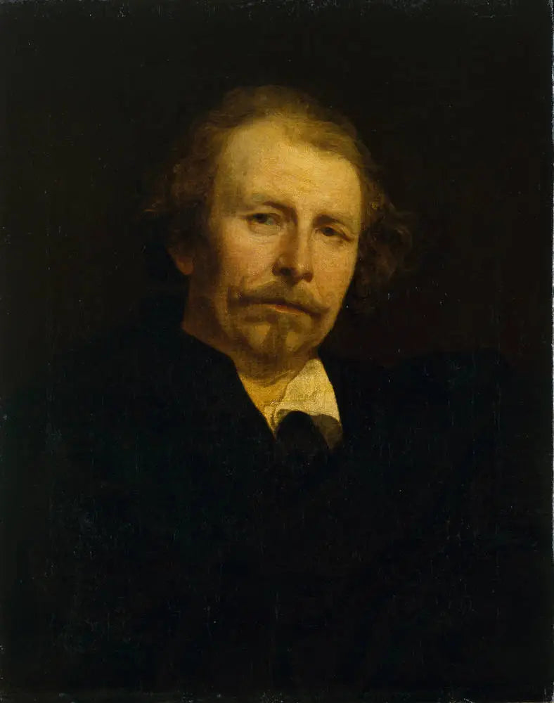 Porträtt av en blond gentleman - Antoine van Dyck