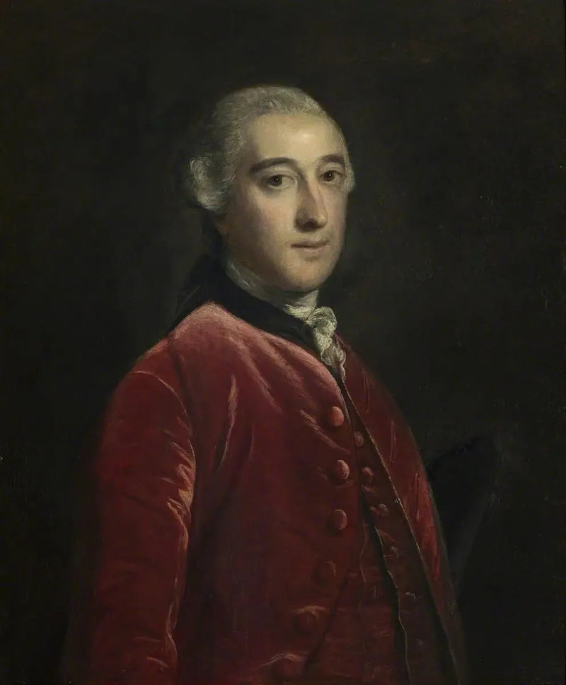 Porträtt av en gentleman (kanske George Bridges Brudenell) - Joshua Reynolds