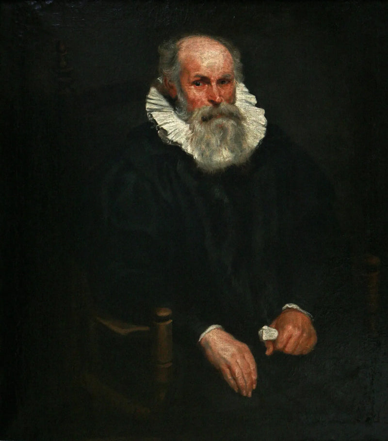 Porträtt av en äldre man - Antoine van Dyck