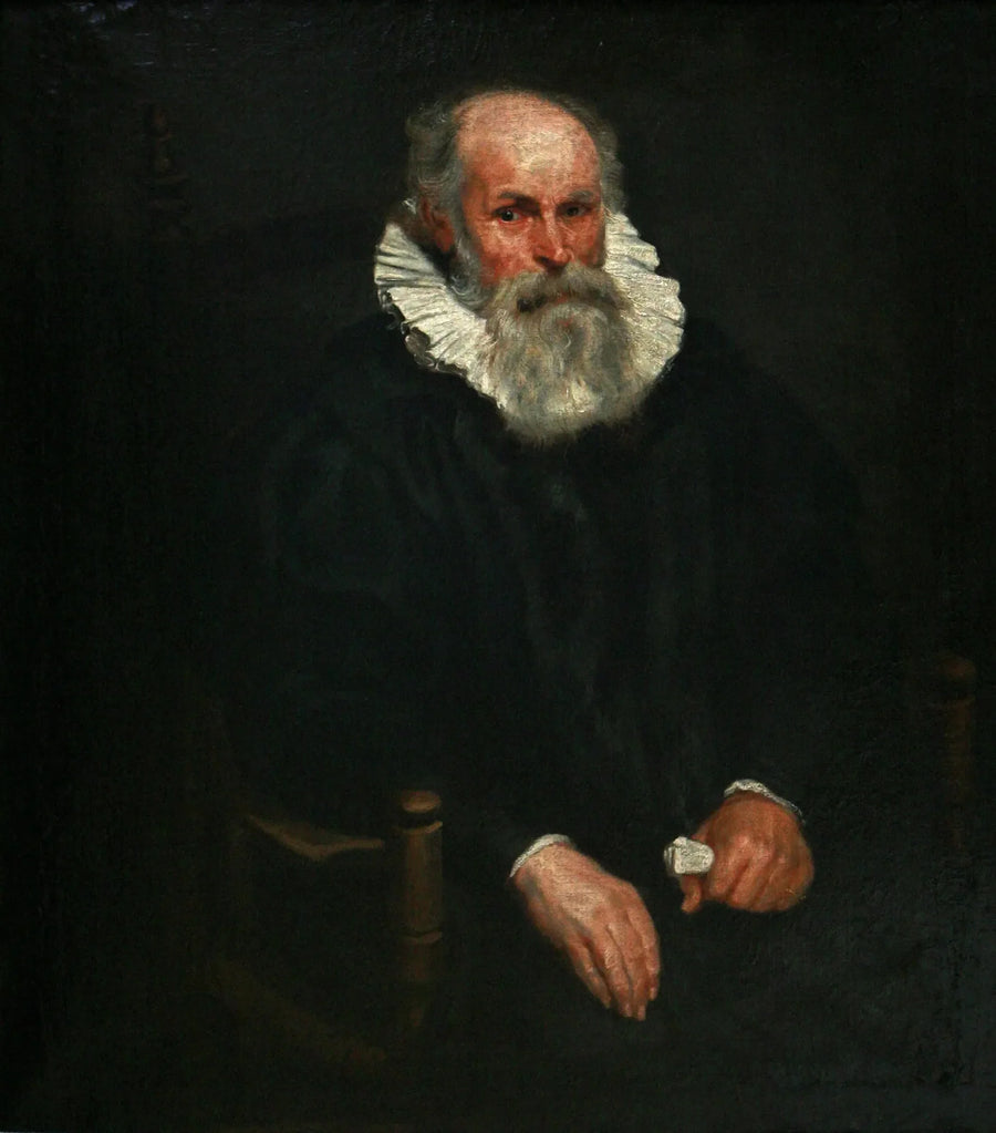 Porträtt av en äldre man - Antoine van Dyck