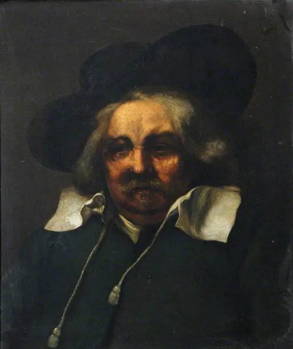 Porträtt av en gammal man (kopi av en tavla från 1667) - Rembrandt