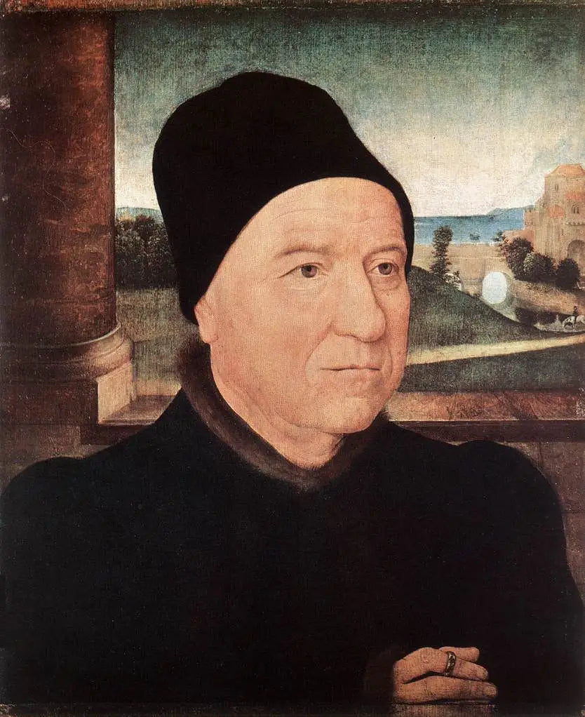 Porträtt av en äldre man - Hans Memling