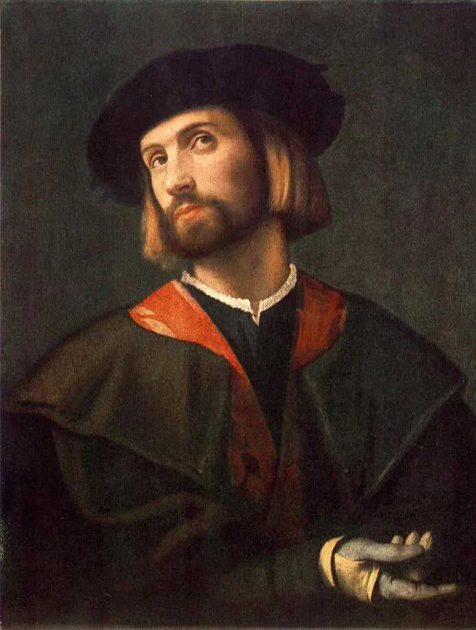 Porträtt av en man - Alessandro Bonvicino