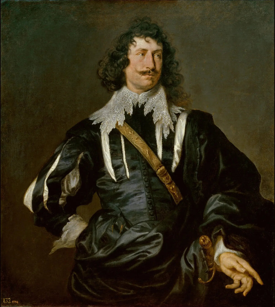 Porträtt av en man - Antoine van Dyck