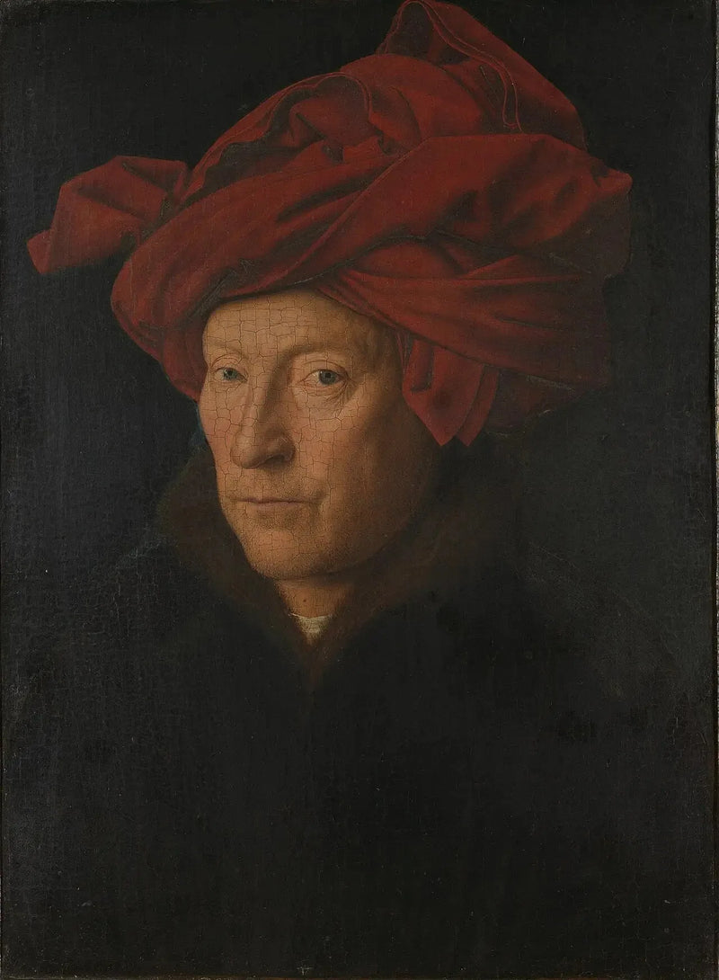 Porträtt av en man (självporträtt?) - Jan van Eyck