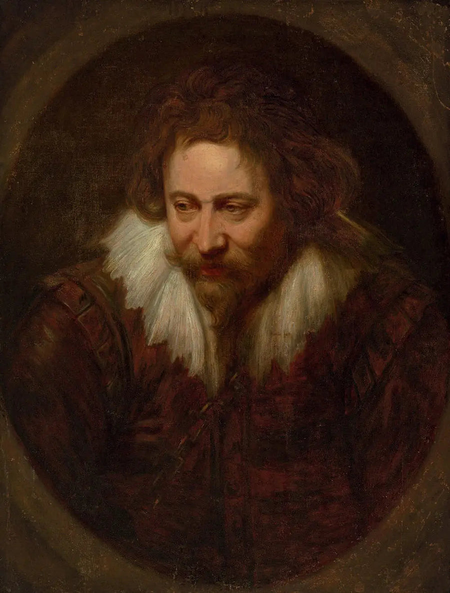 Porträtt av en man, traditionellt känd under namnet Pierre Paul Rubens - Antoine van Dyck
