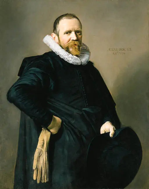 Porträtt av en 52-årig man - Frans Hals