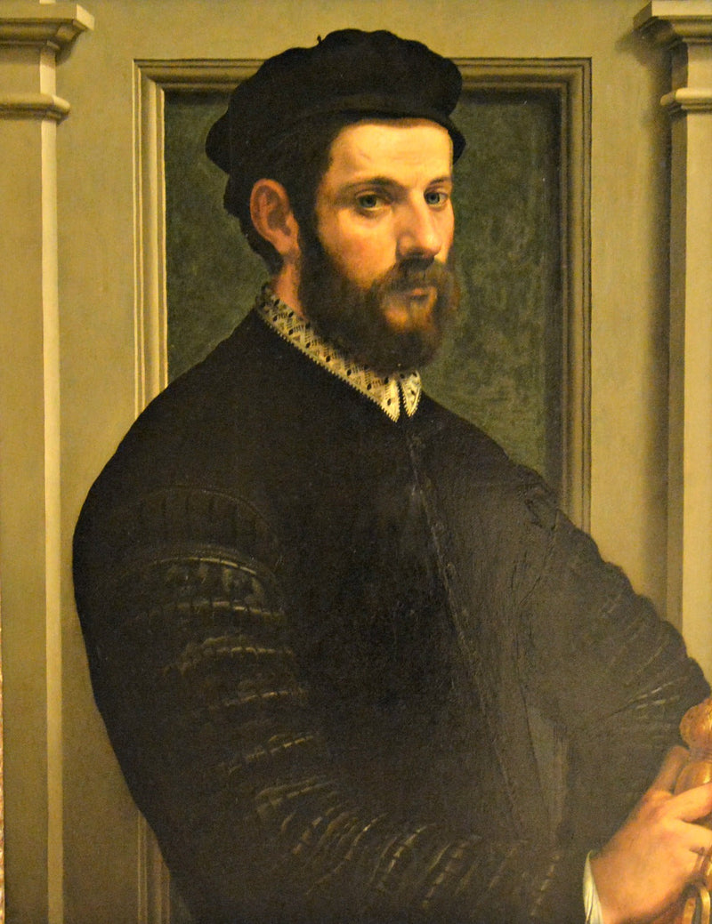 Porträtt av en man, kallad självporträtt - Francesco Salviati