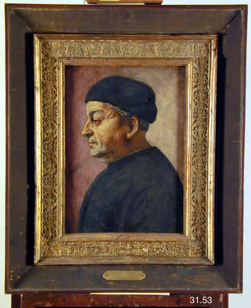 Porträtt av en man - Domenico Ghirlandaio