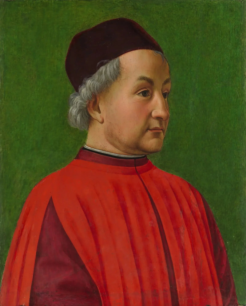 Porträtt av en man - Domenico Ghirlandaio