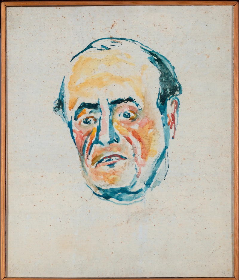 Porträtt av en man - Edvard Munch