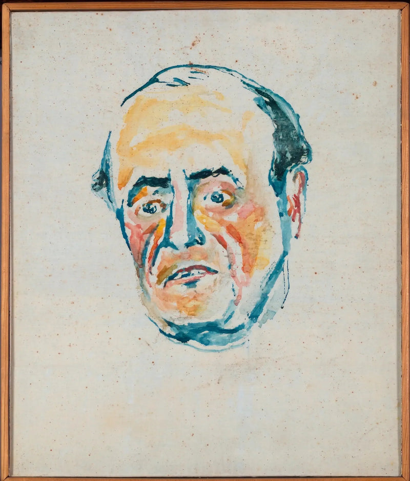 Porträtt av en man - Edvard Munch