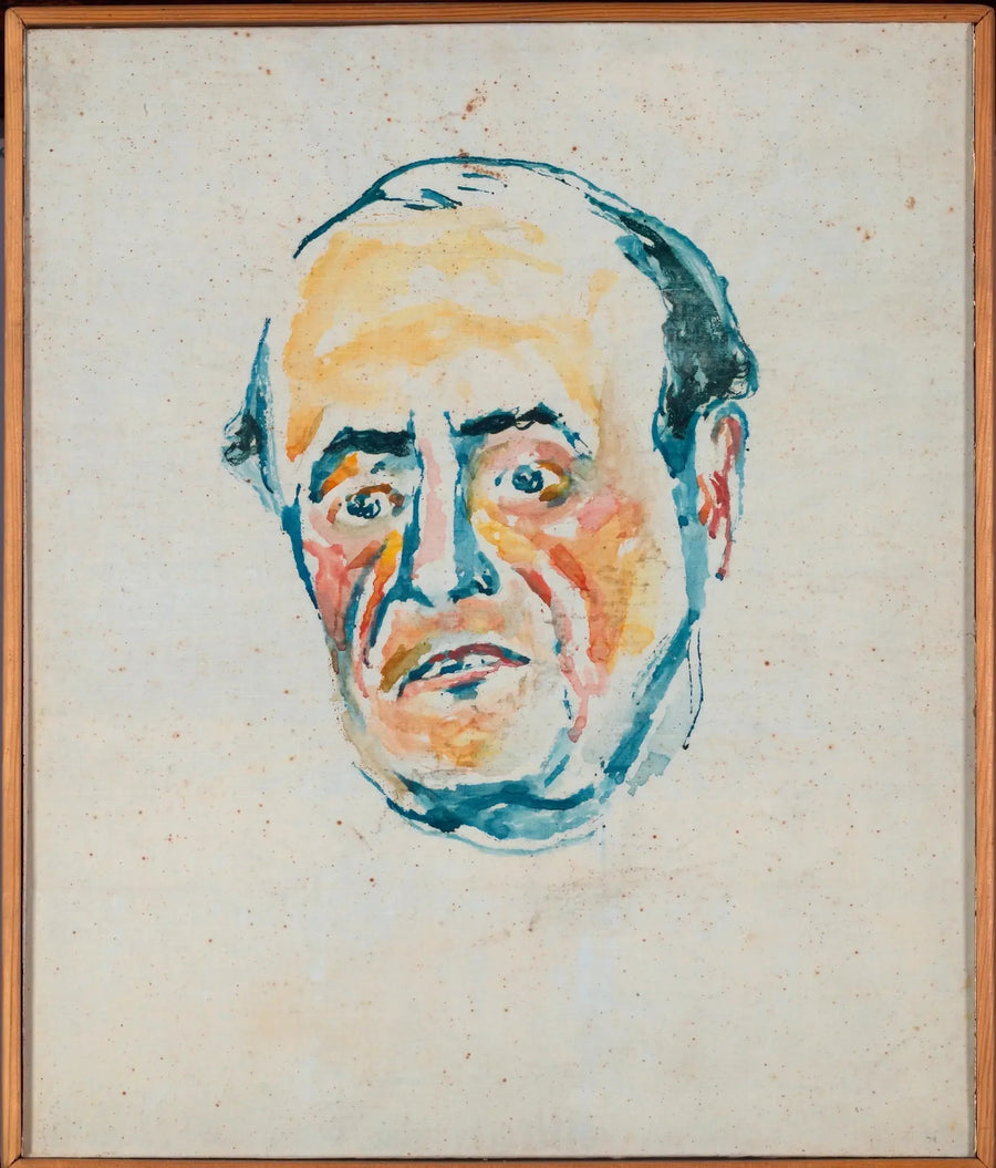 Porträtt av en man - Edvard Munch