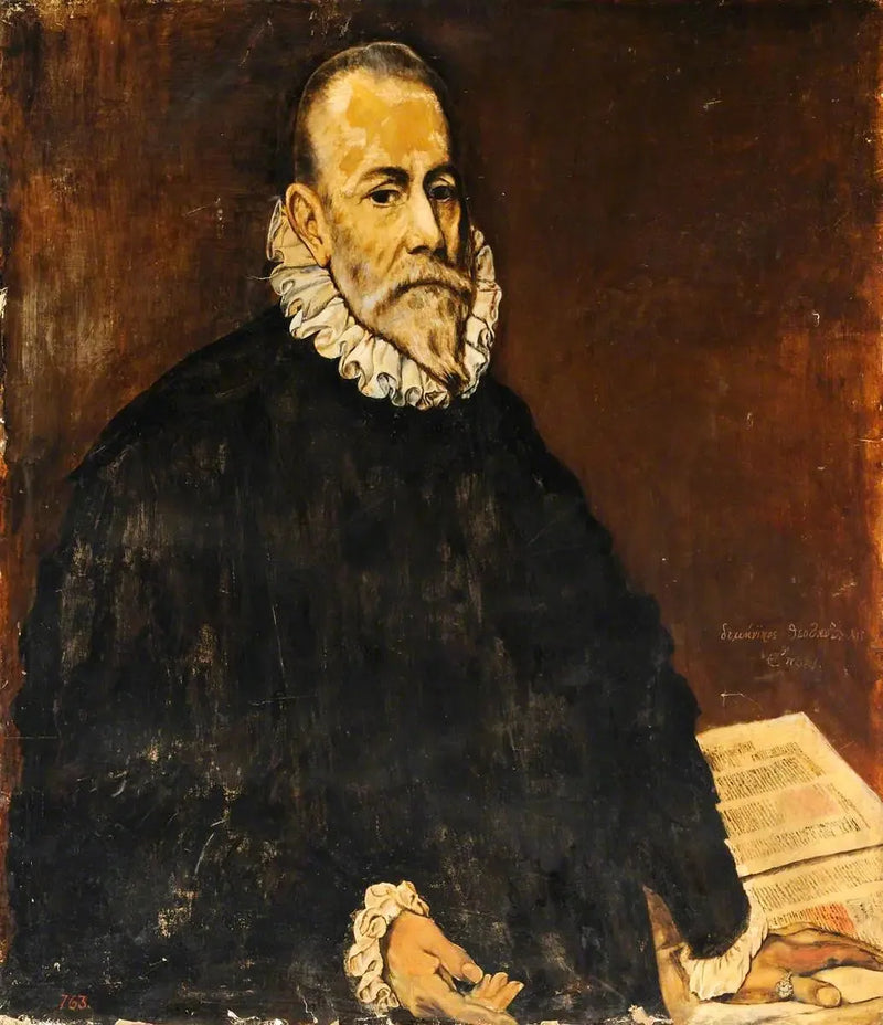 Porträtt av en man - El Greco