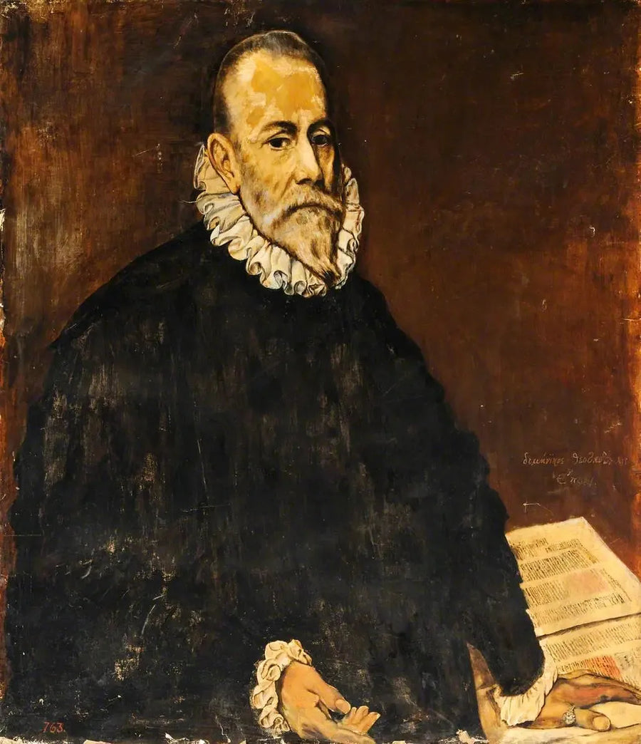 Porträtt av en man - El Greco