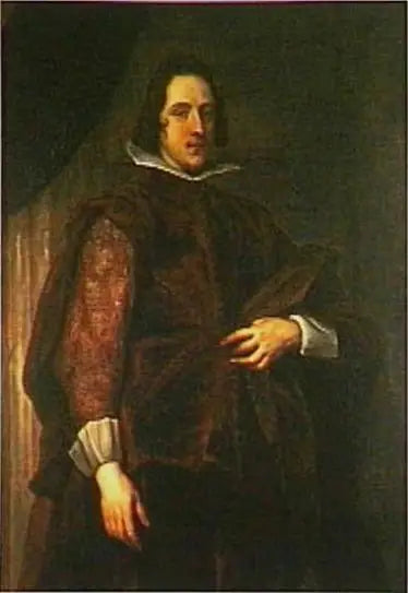 Porträtt av en man i spansk kostym - Antoine van Dyck