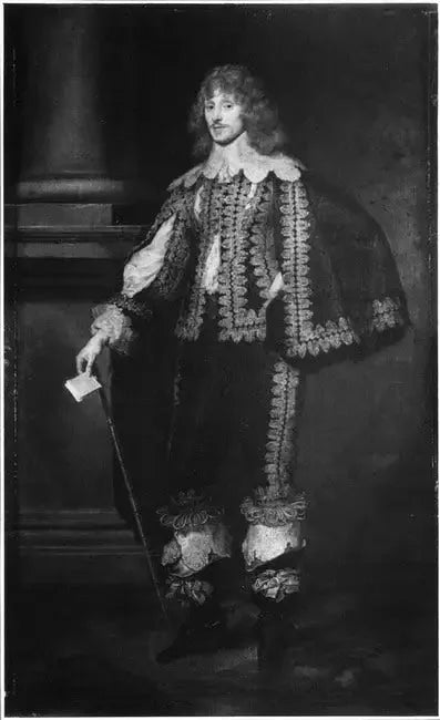 Porträtt av en man i spansk kostym - Antoine van Dyck