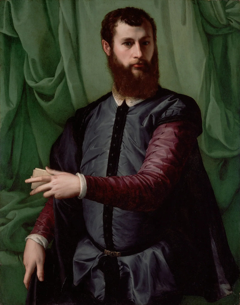 Porträtt av en man - Francesco Salviati