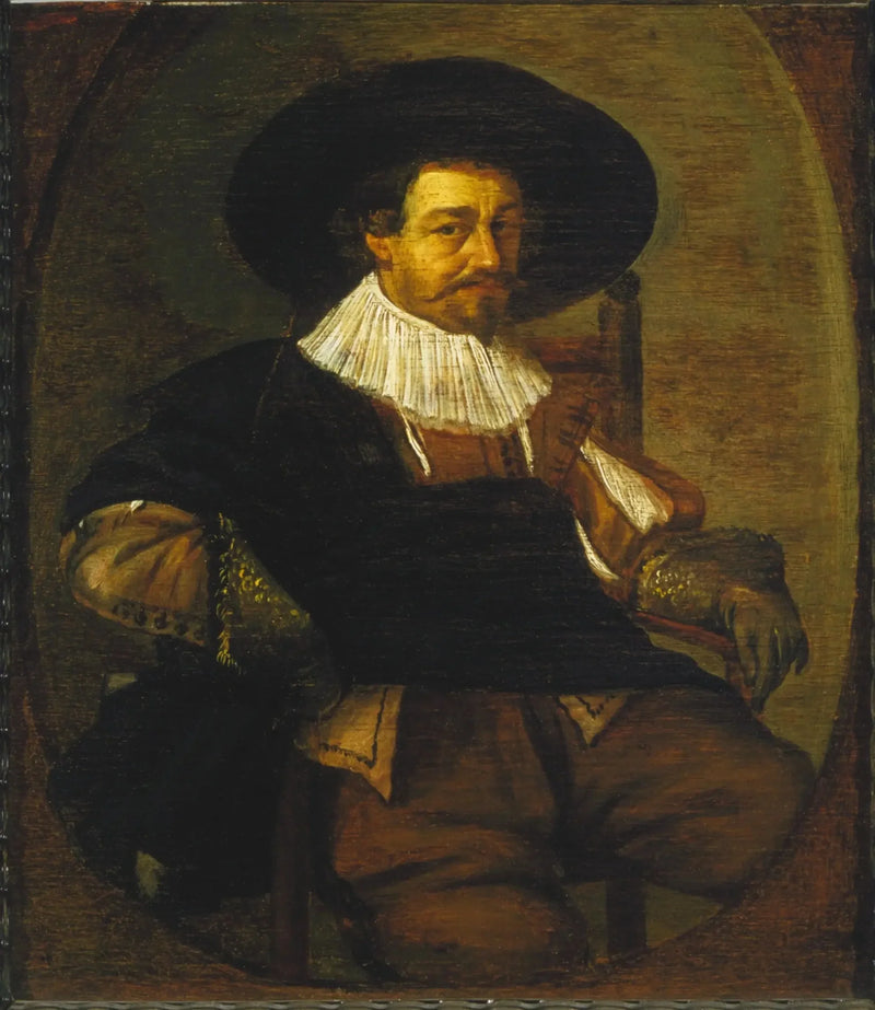 Porträtt av en man - Frans Hals