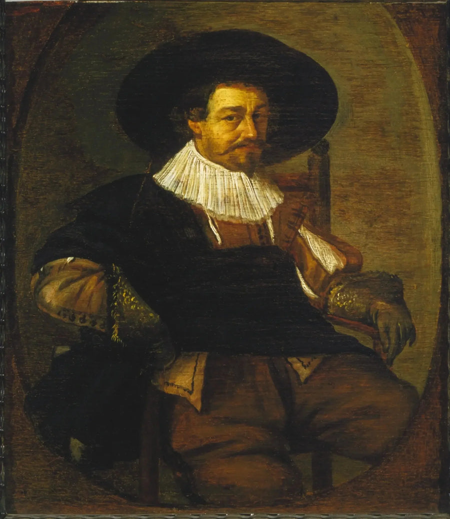 Porträtt av en man - Frans Hals