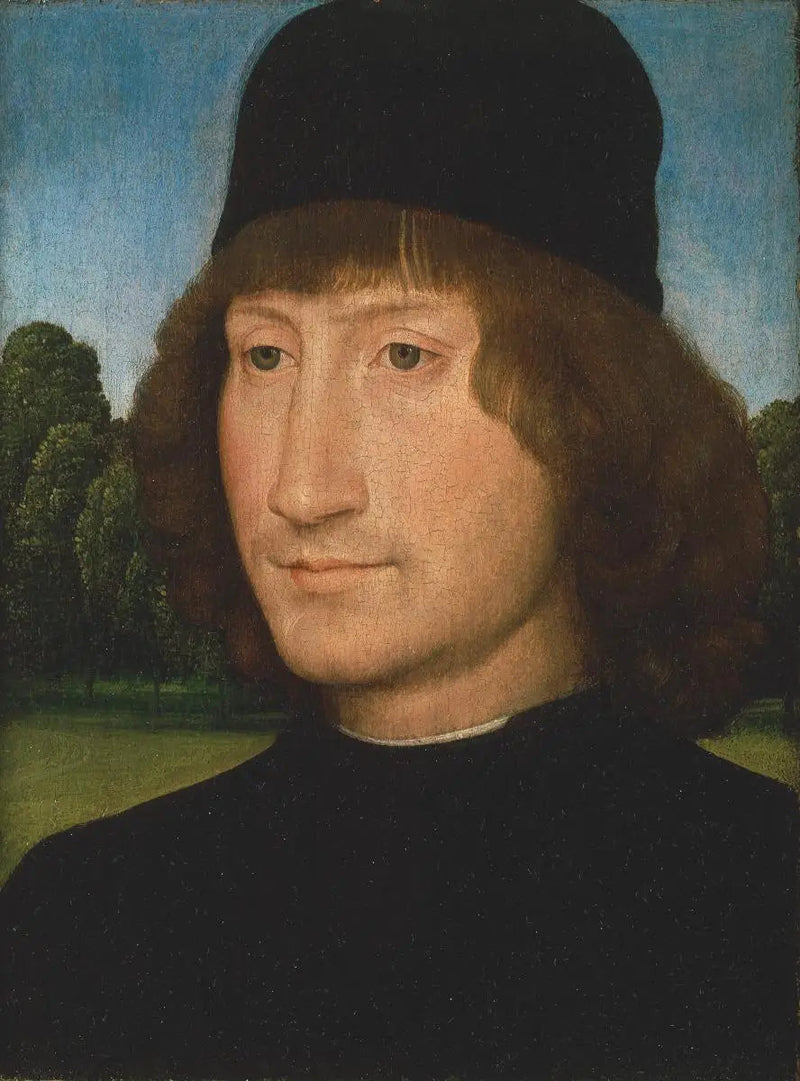 Porträtt av en man - Hans Memling