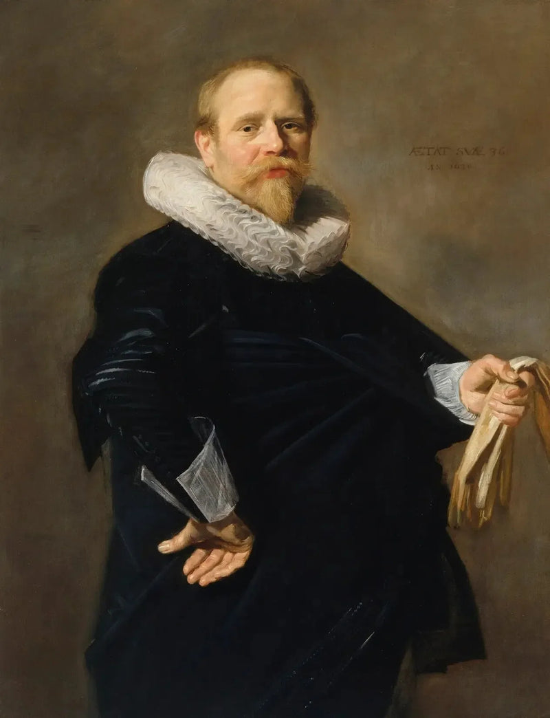 Porträtt av en okänd man - Frans Hals
