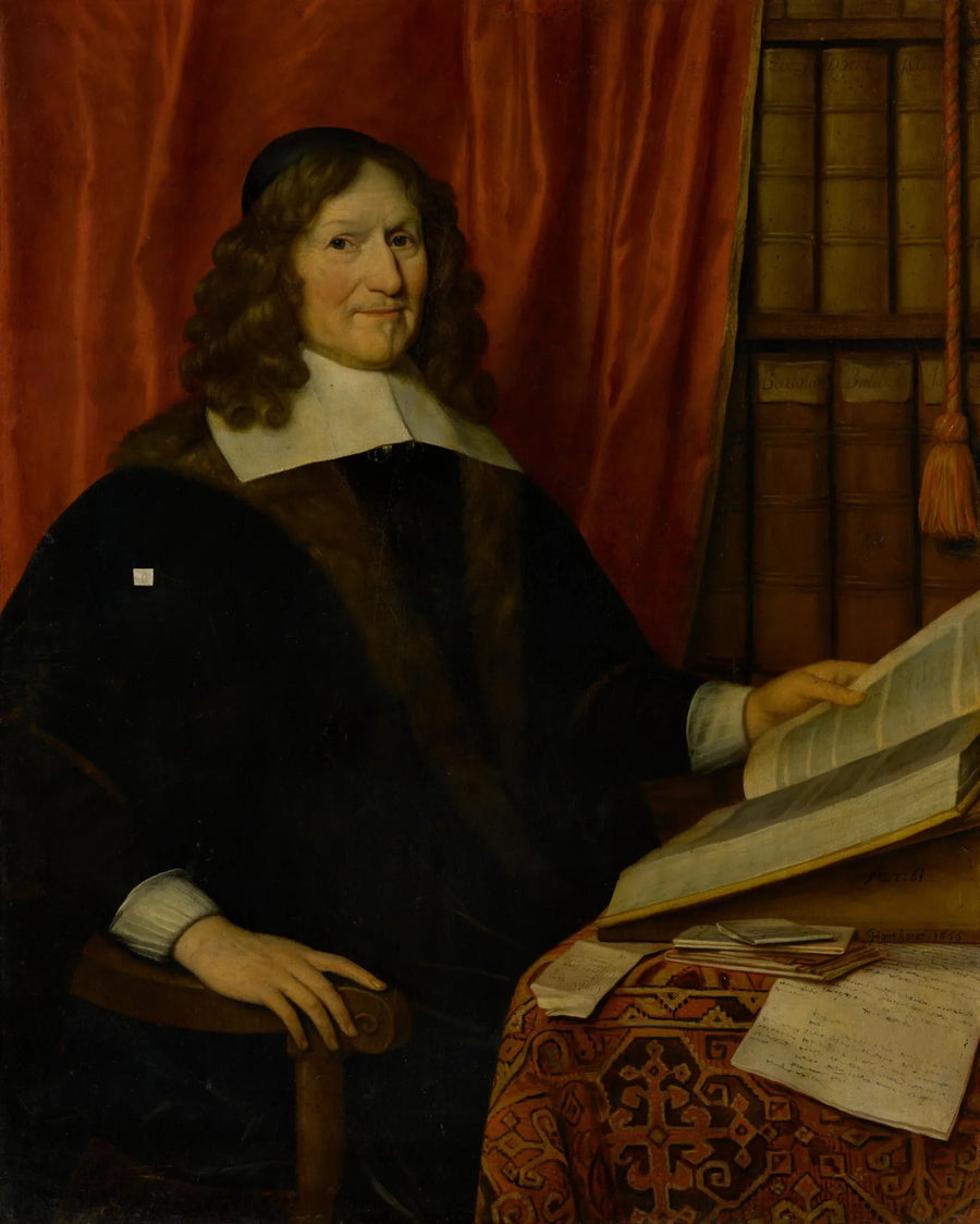 Porträtt av en okänd man - Gerrit van Honthorst