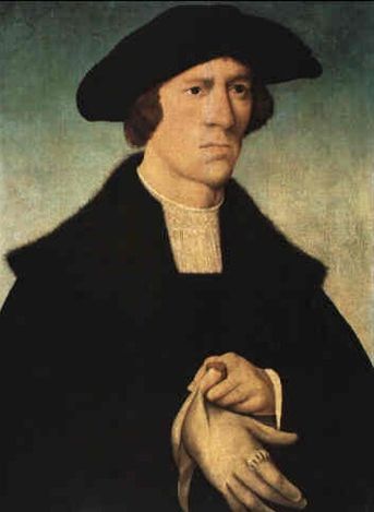 Porträtt av en okänd man - Joos van Cleve