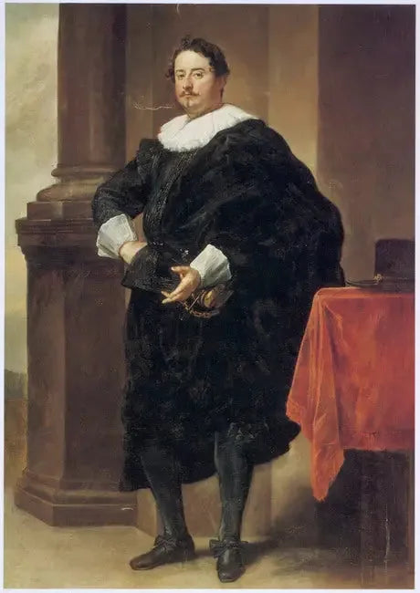 Porträtt av en okänd man, circa 1626-1632 - Antoine van Dyck
