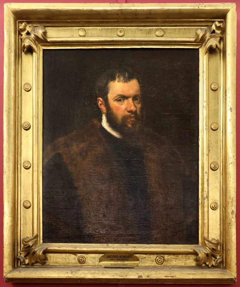 Porträtt av en man - Jacopo Tintoretto