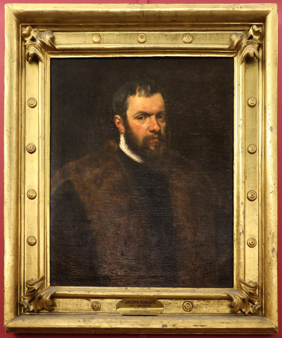 Porträtt av en man - Jacopo Tintoretto