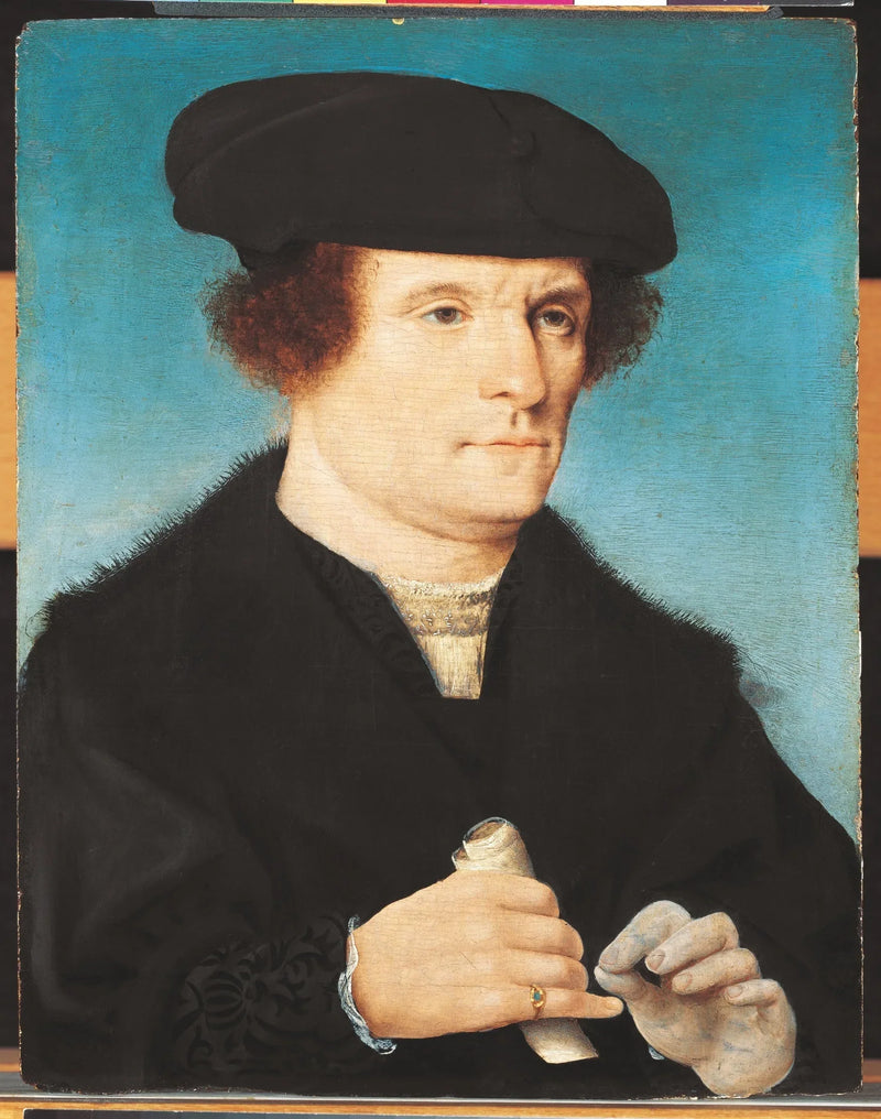 Porträtt av en man - Joos van Cleve
