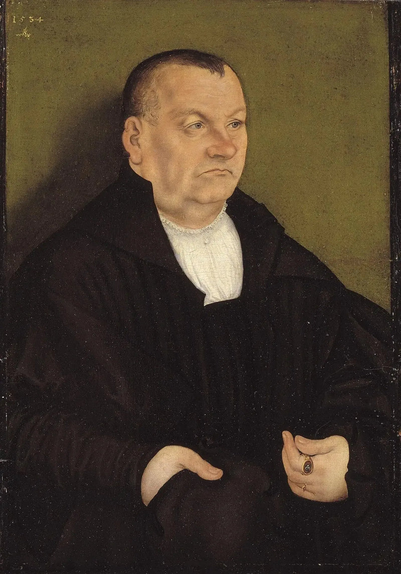 Porträtt av en man - Lucas Cranach den äldre