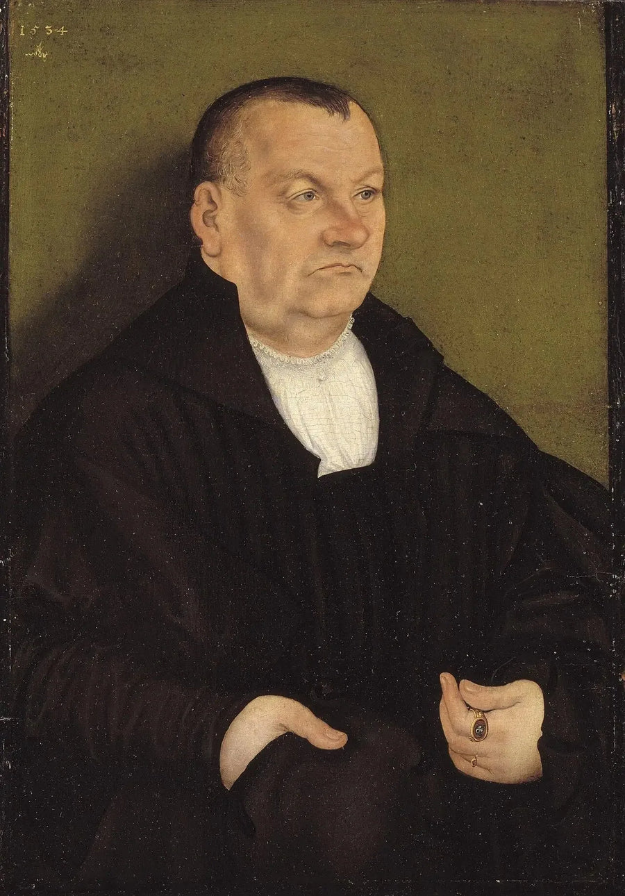 Porträtt av en man - Lucas Cranach den äldre