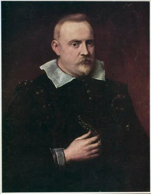 Porträtt av en man, kanske markisen Cattaneo - Antoine van Dyck