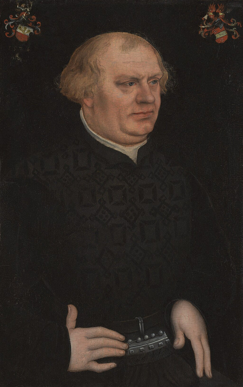 Porträtt av en man, troligen Johan Feige - Lucas Cranach den äldre