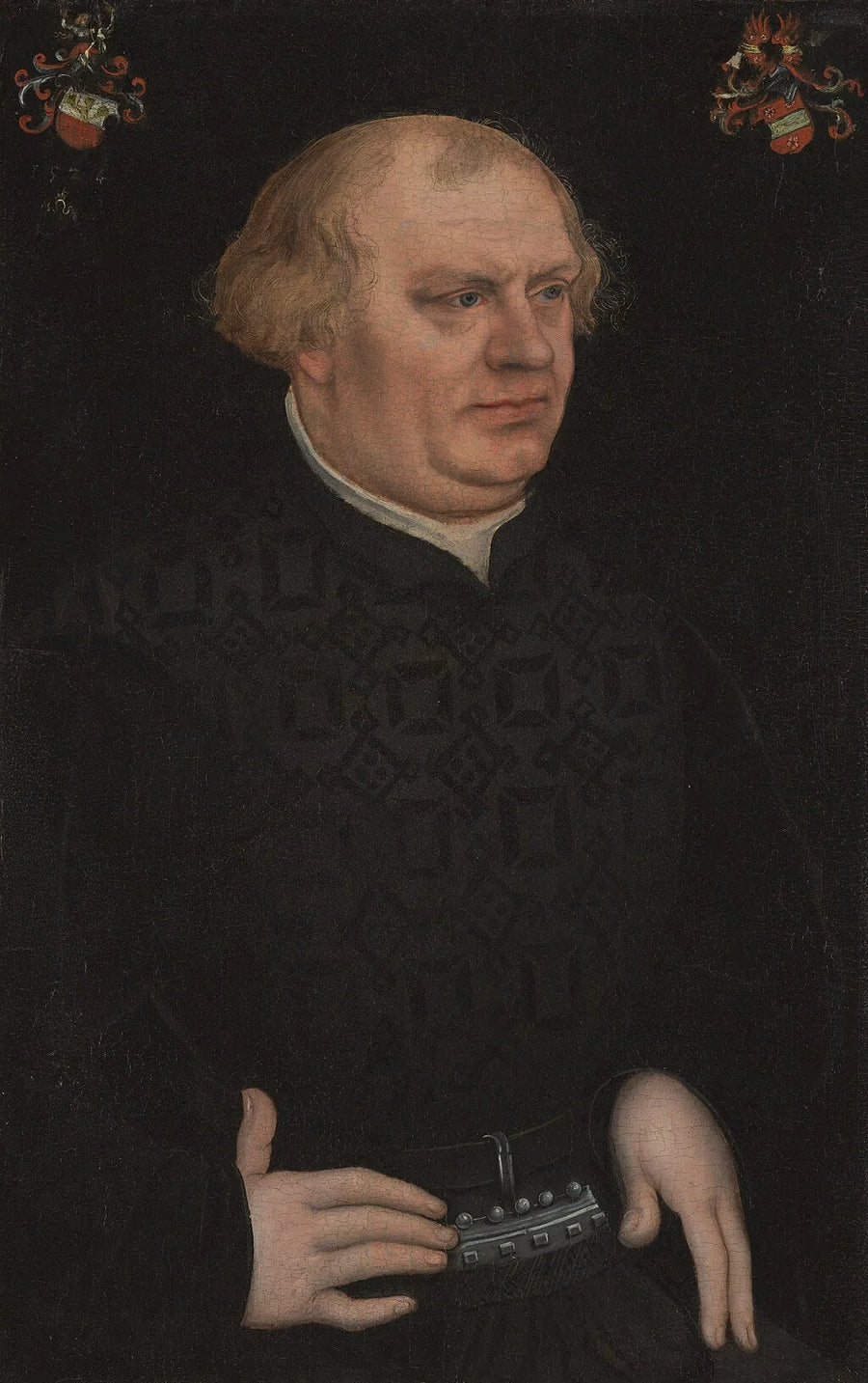 Porträtt av en man, troligen Johan Feige - Lucas Cranach den äldre