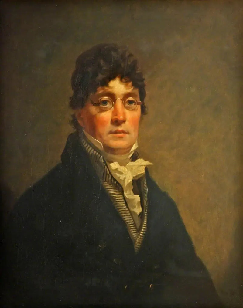 Porträtt av en man (som sägs vara James Edgar eller John Guthrie) - Henry Raeburn