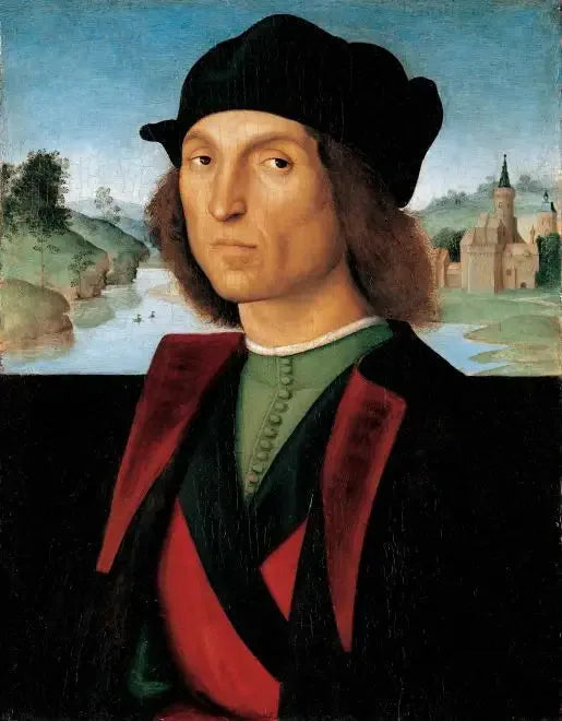 Porträtt av en man - Raphaël Sanzio