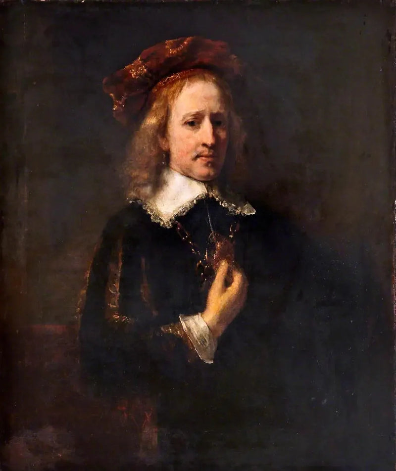 Porträtt av en man - Rembrandt