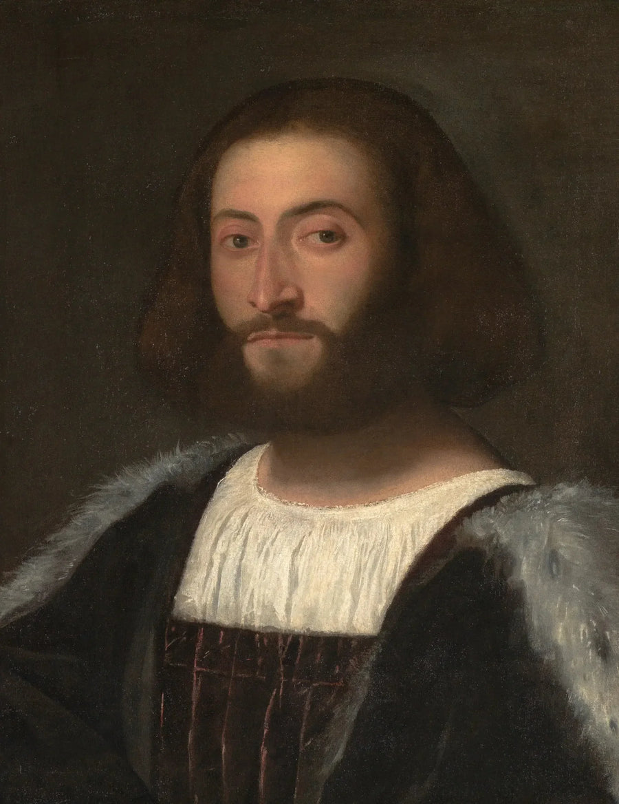 Porträtt av en man - Titian