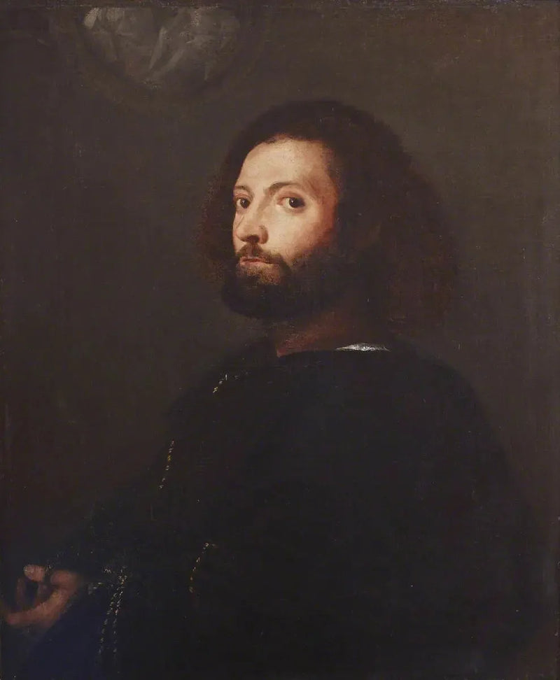 Porträtt av en man - Titian