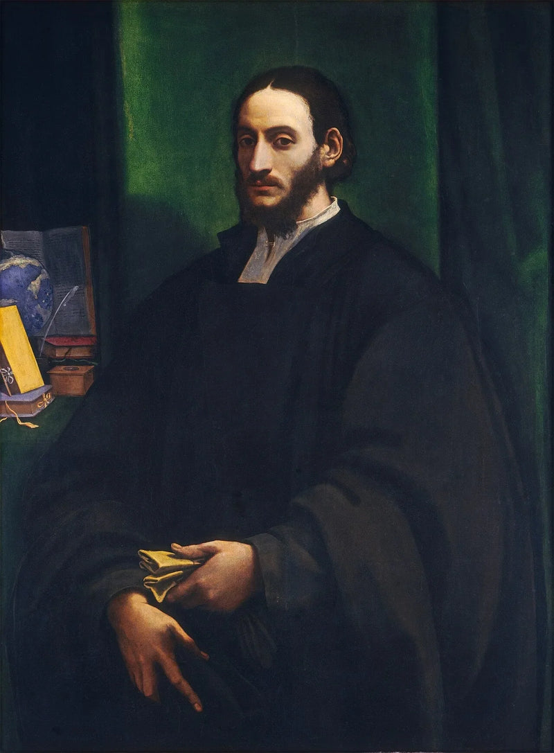 Porträtt av en humanist - Sebastiano del Piombo