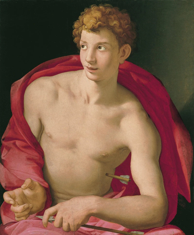Porträtt av en ung man i San Sebastián - Bronzino