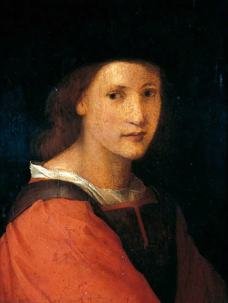 Porträtt av en ung - Andrea del Sarto